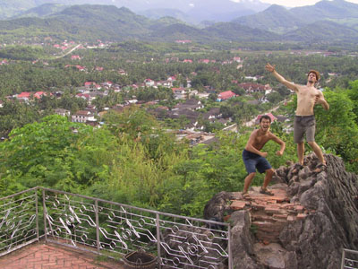 Mt. Phousi in Luang Prabang, Laos